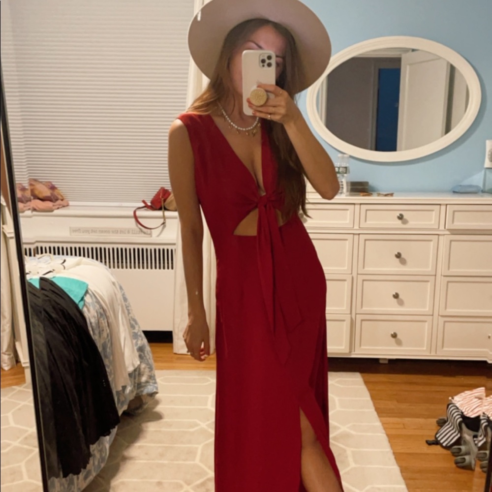 All Wrapped Up Maxi Dress WYLDR